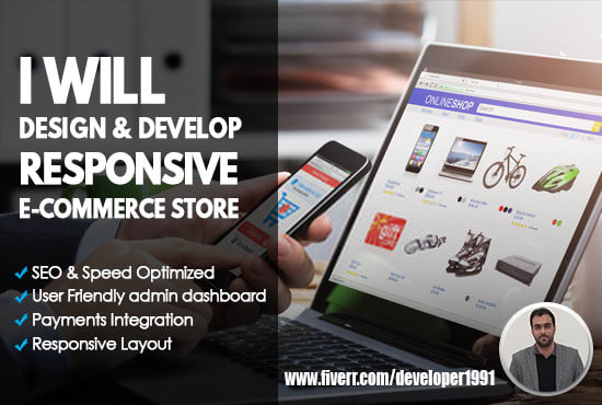 create your web store easy to customize