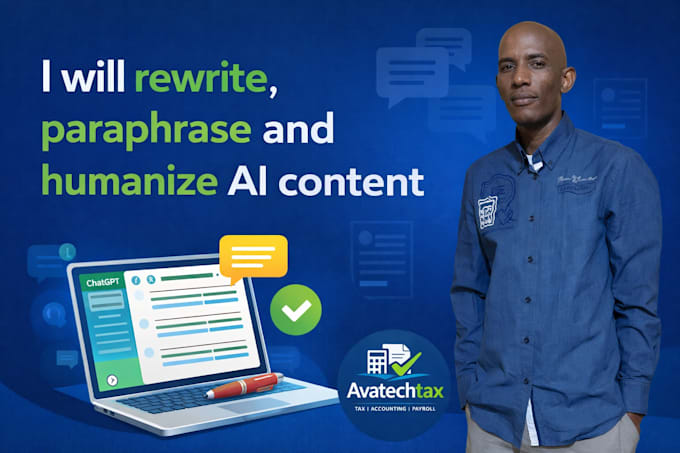 rewrite, paraphrase and humanize ai content