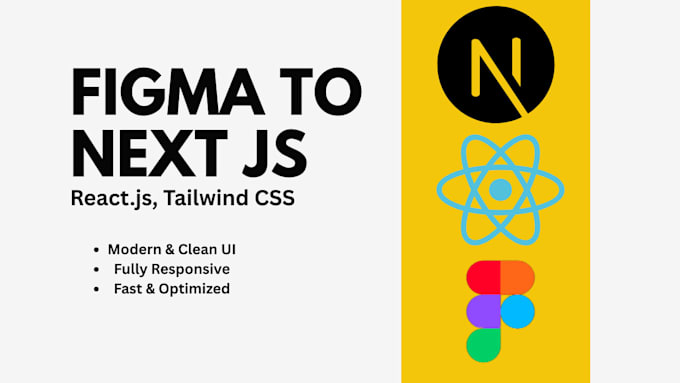 convert the figma to react or next js