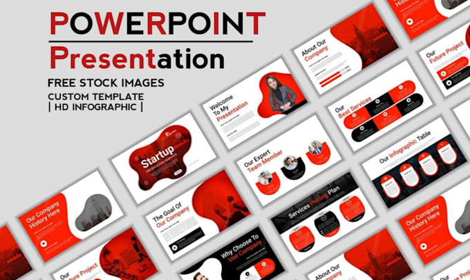 design, redesign, or improve business powerpoint presentation