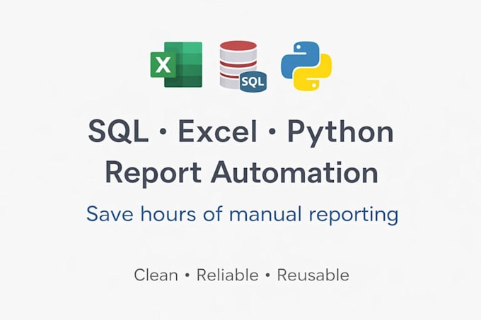 clean and automate your excel reports