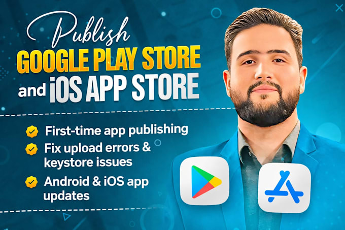 Publish your app on google play store and apple app store by ...