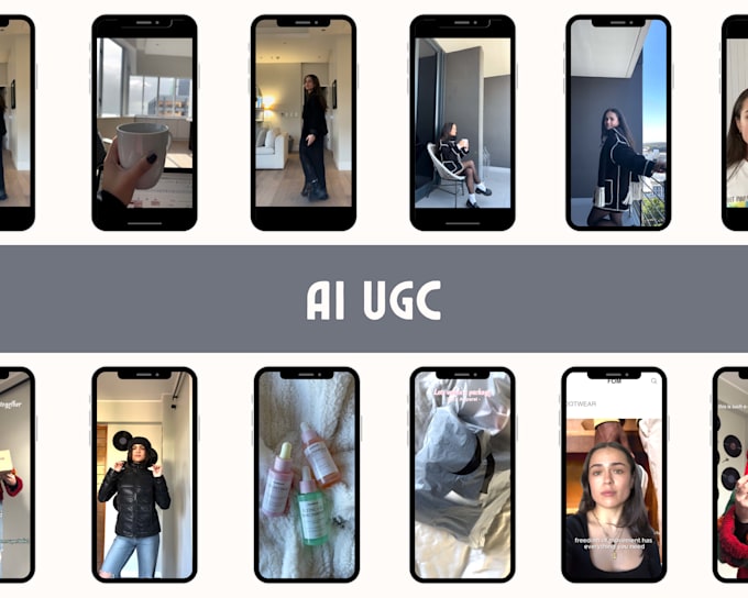 create ai ugc with different characters to suite your needs