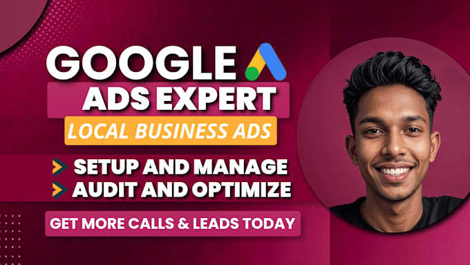 manage and optimize google ads adwords ppc campaigns for local service business
