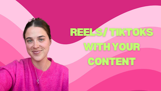 create reels or tiktoks using your content