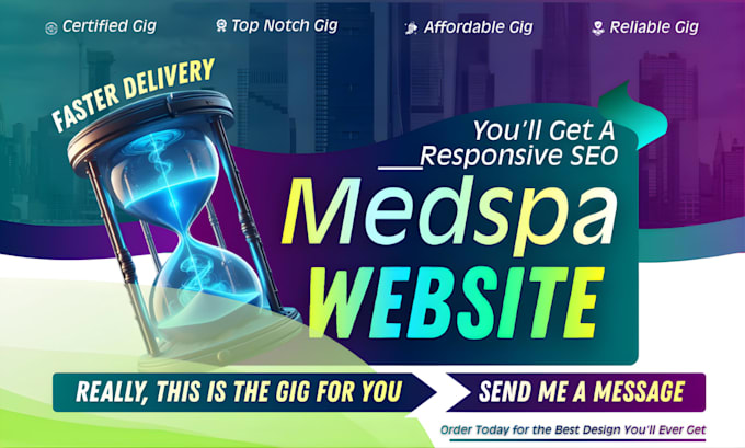 design responsive medical spa website chiropractic skincare medspa seo website