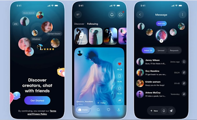 develop marketplace, social, chat, streaming, video, and learning mobile apps