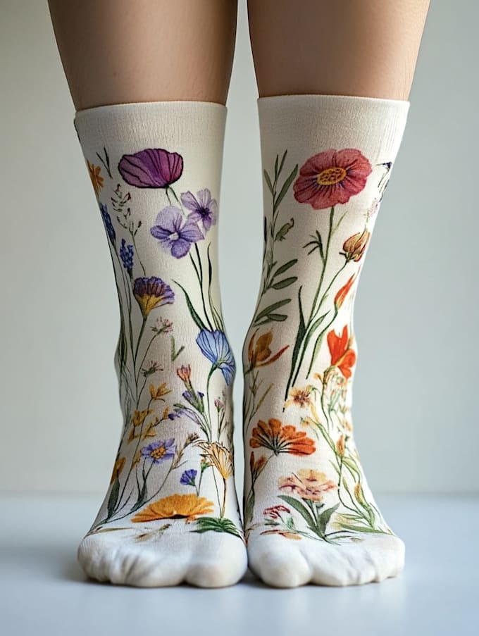 design custom and unique socks design