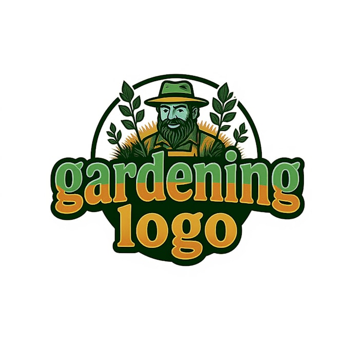 design a professional gardening or landscaping logo