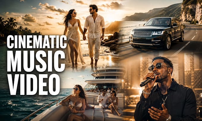 create a stunning music video or lyric video in 4k any genre