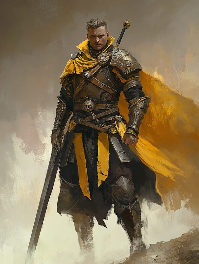 create concept fantasy illustration