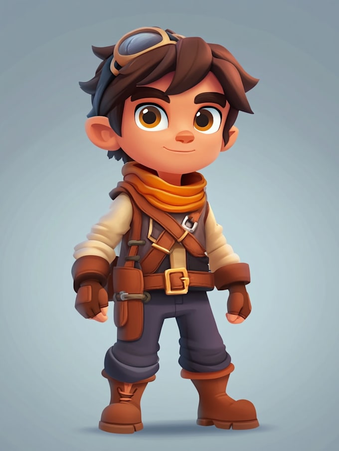 create 2d game character or 2d game character