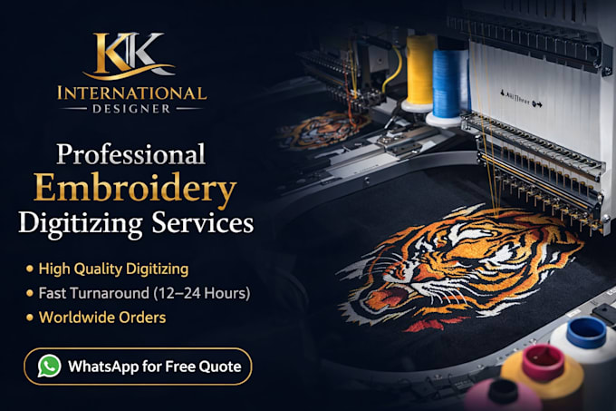top rated embroidery digitizing expert for custom logo
