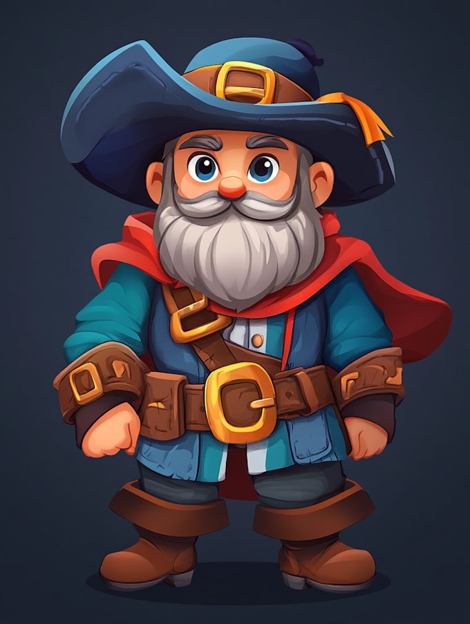 design 2d game character