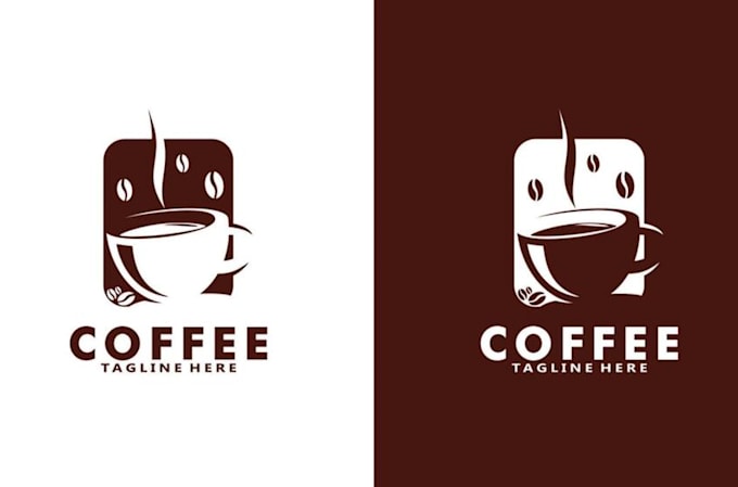 do fast food coffee shop and restaurant logo design