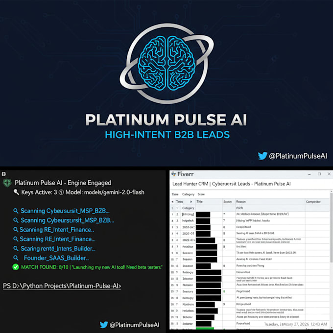 deliver ai scored b2b leads with purchase intent signals