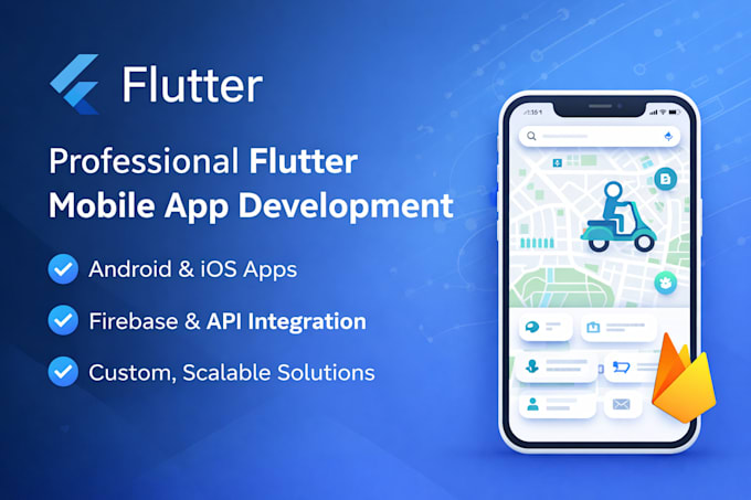 Build a flutter mobile app with firebase and nodejs by Gautamjain721 ...