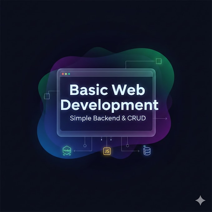 build a basic web app with backend functionality