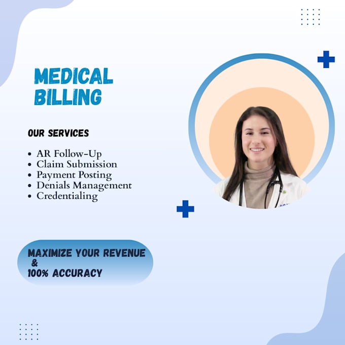 provide professional medical billing, rcm services, and credentialing