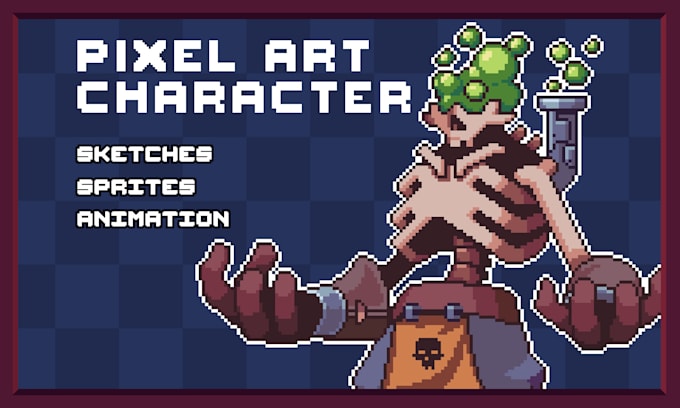 draw and animate your pixelart sprites