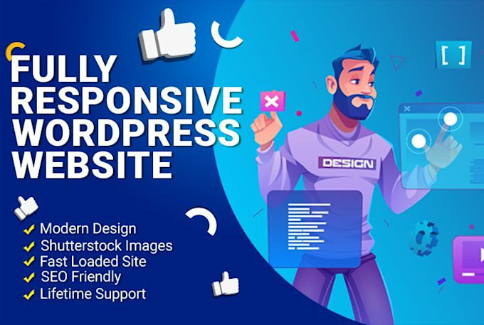 professional wordpress website using elementor pro