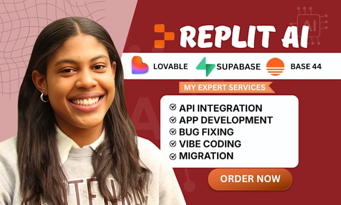 build replit ai debugging replit app fix bugs replit base 44 web app saas mvp