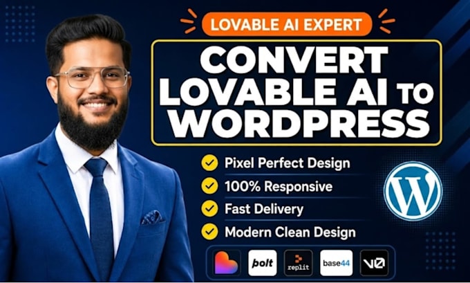 convert lovable ai to wordpress, migrate lovable ai to elementor