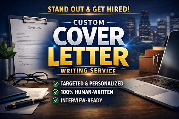 write a professional cover letter and optimize your linkedln profile