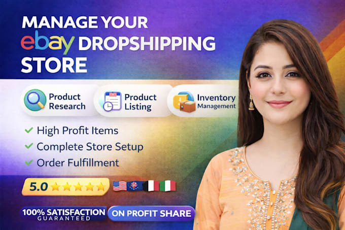 ebay dropshipping on profit share