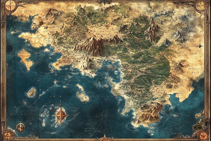 make a fantasy map