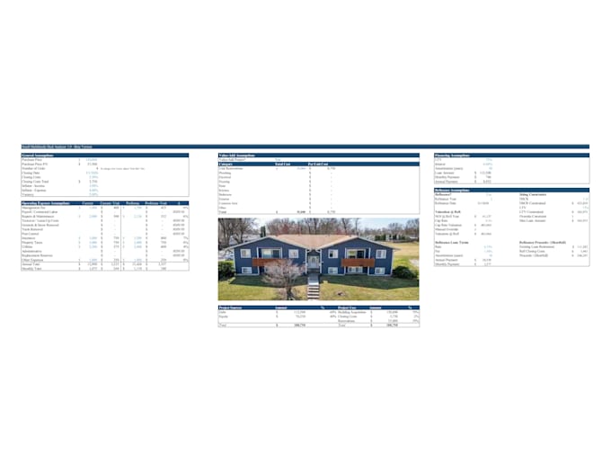 create excel templates for multifamily real estate analysis