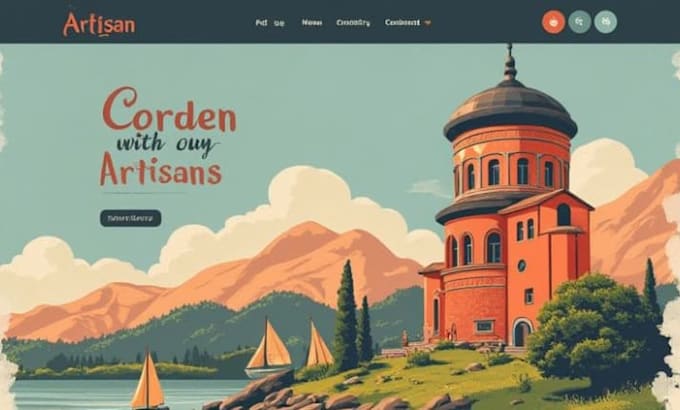 design squarespace artist illustrator website art gallery portfolio website