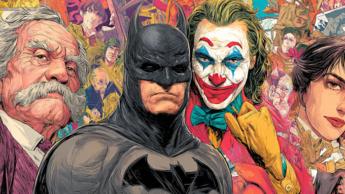 design characters and comic books