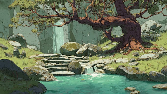 create concept art and illustration