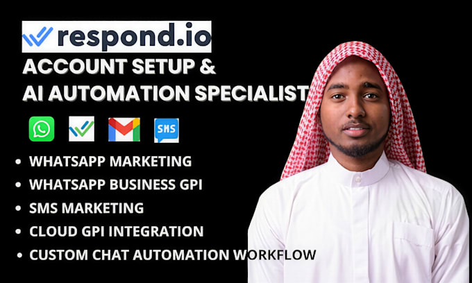 respond io customer support ai agent respond io workflow respondio whatsapp api