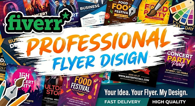 design a spectacular and personalized flyer for your event