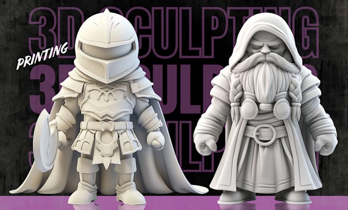 sculpt stunning 3d characters and models ready for 3d printing