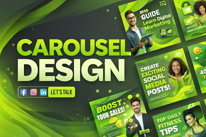 design carousel ads for instagram facebook