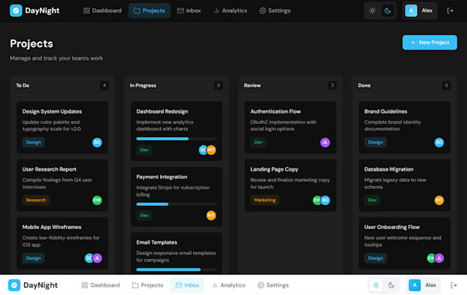 mern web app with responsive UI and API integration