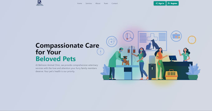 pet clinic management system