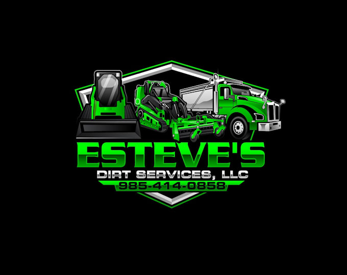 create high quality and beautiful dirt service logo design