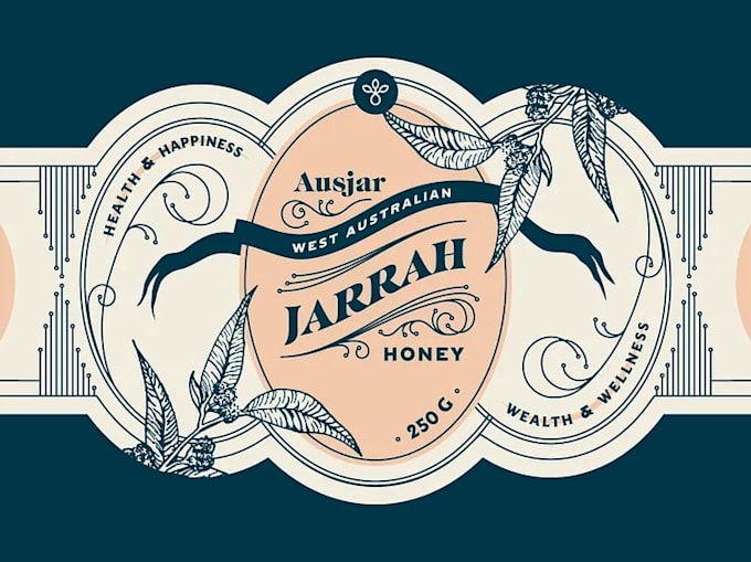 design a creative premium cigar brand logo, label, and bands