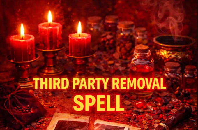 cast powerful third party removal spell, remove third party love spell