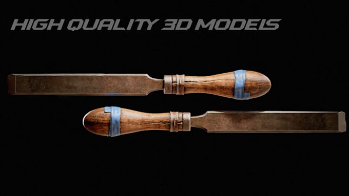 create high quality 3d models