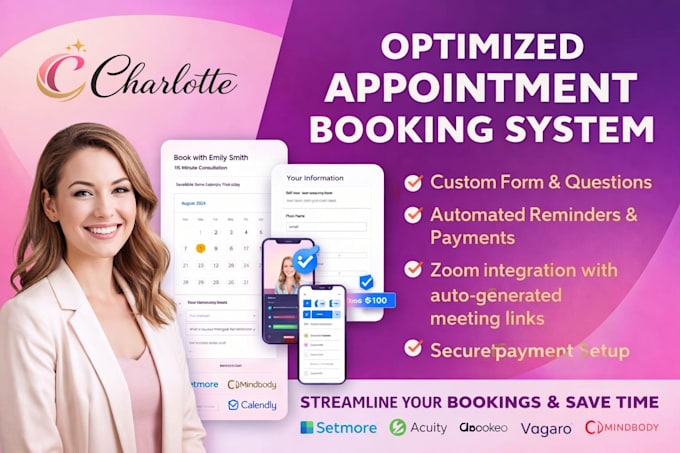 setup calendly setmore acuity scheduling square appointment booking schedule