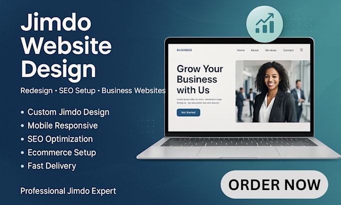 jimdo website design, jimdo website redesign, jimdo website SEO setup