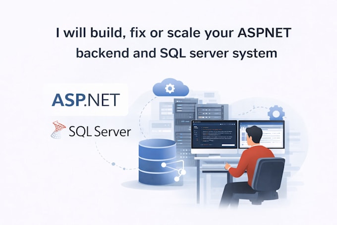 build fix or scale your aspnet backend and sql server system