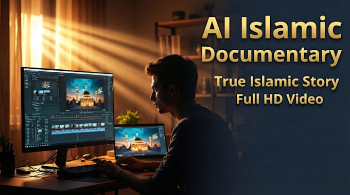 create ai islamic documentary video
