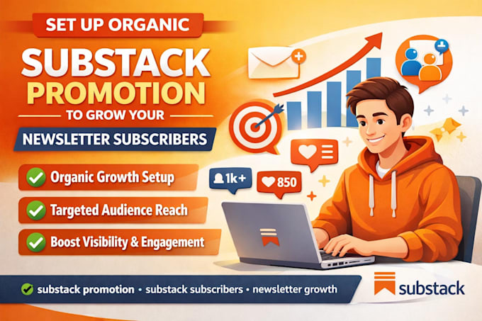 Set up organic substack promotion to grow your newsletter subscribers ...