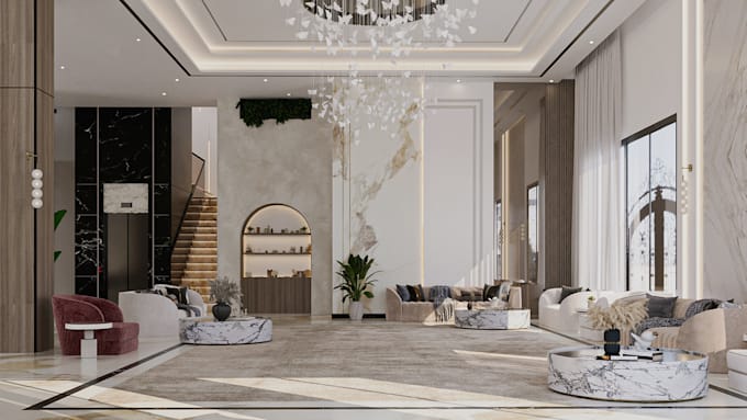 interior design and interactive walkthrow